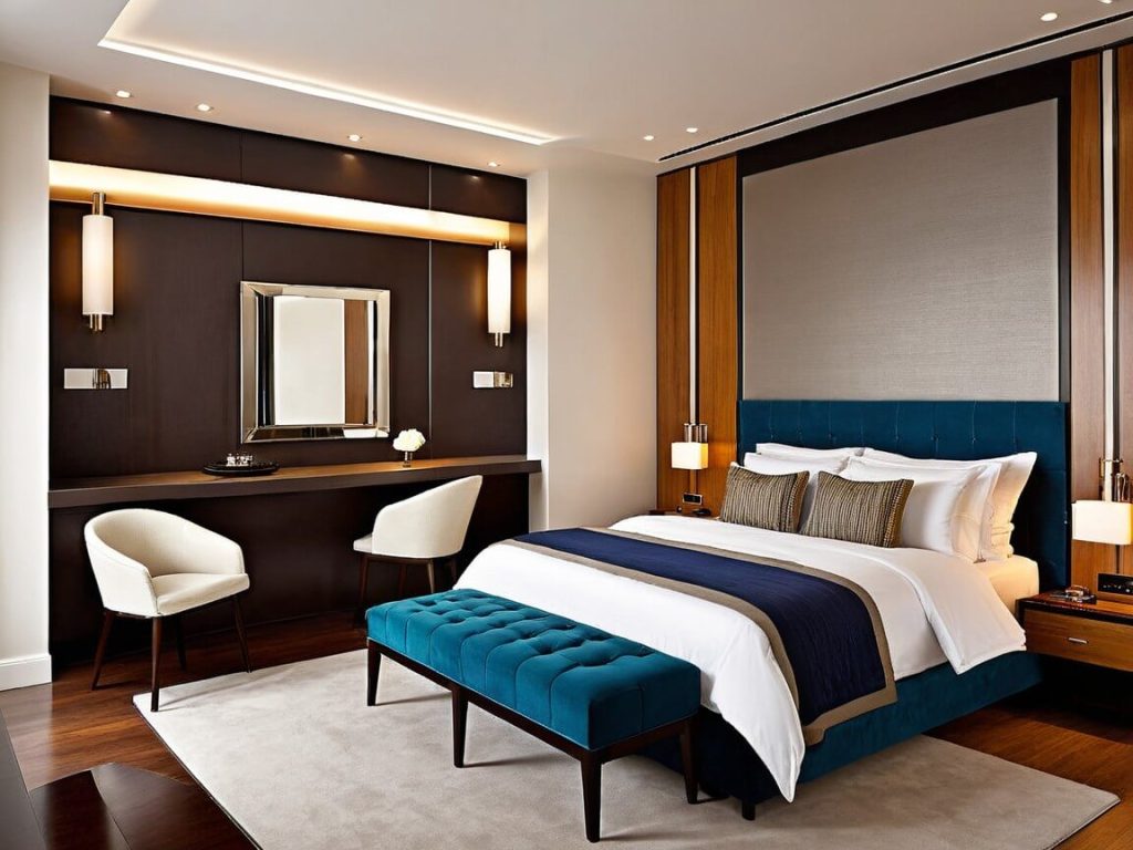 Luxury Bedroom:Boutique hotel-style