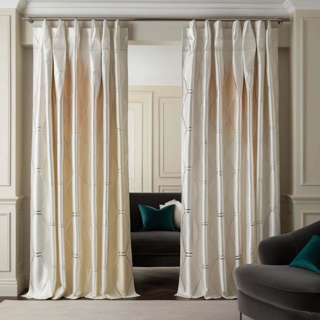 Chicy living room curtain design