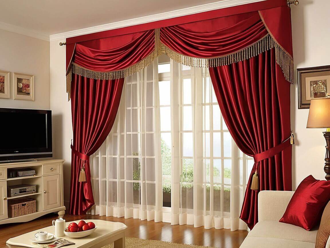 Best Large Living Room Curtain Decor Ideas