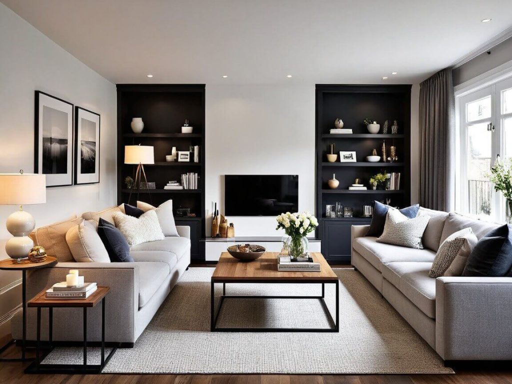 Modern Symmetrical Layout