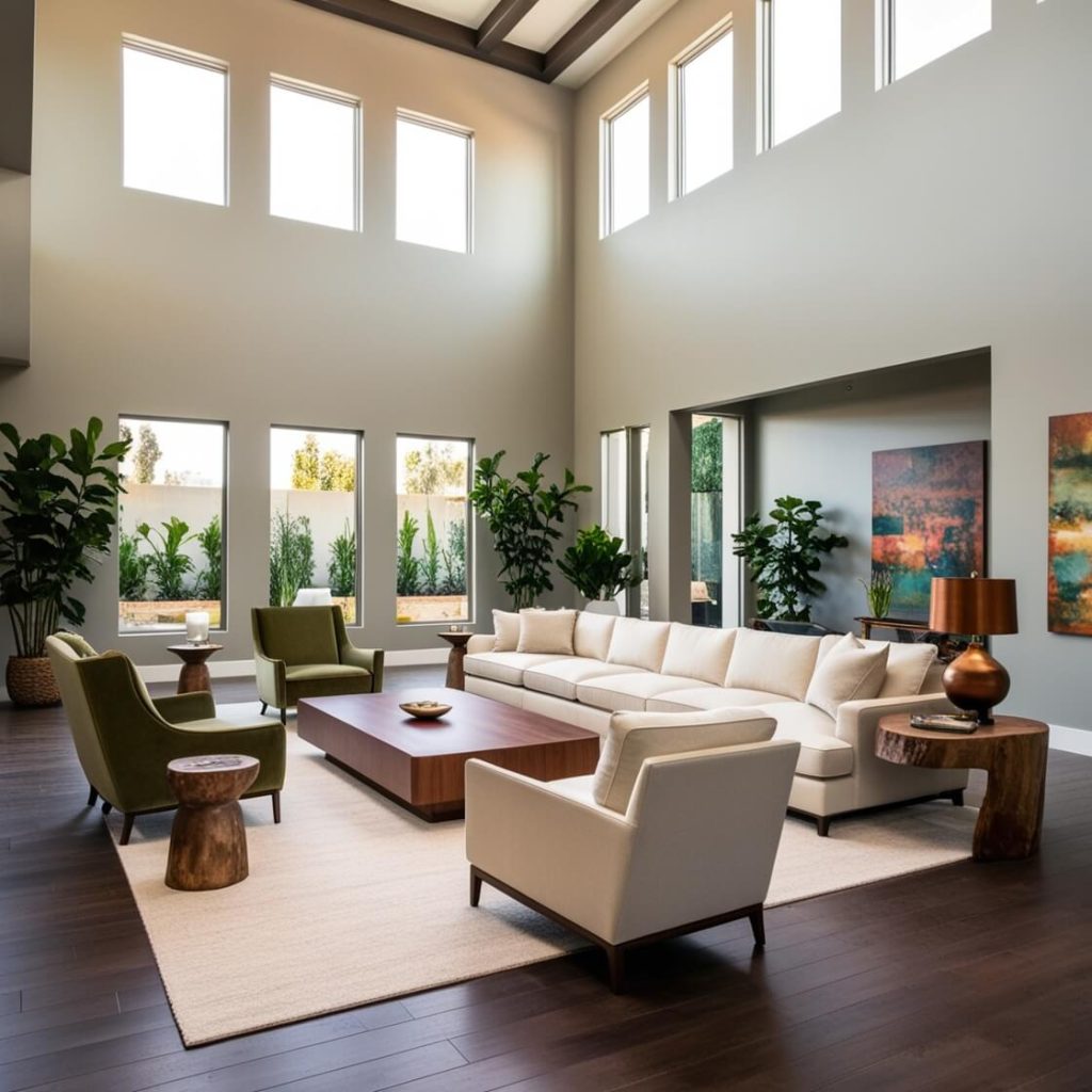 Create Multiple Seating Areas in living room