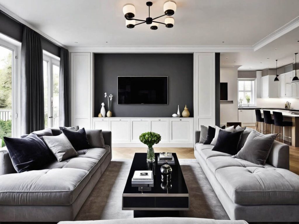 Large Living Room Furniture Decor Ideas