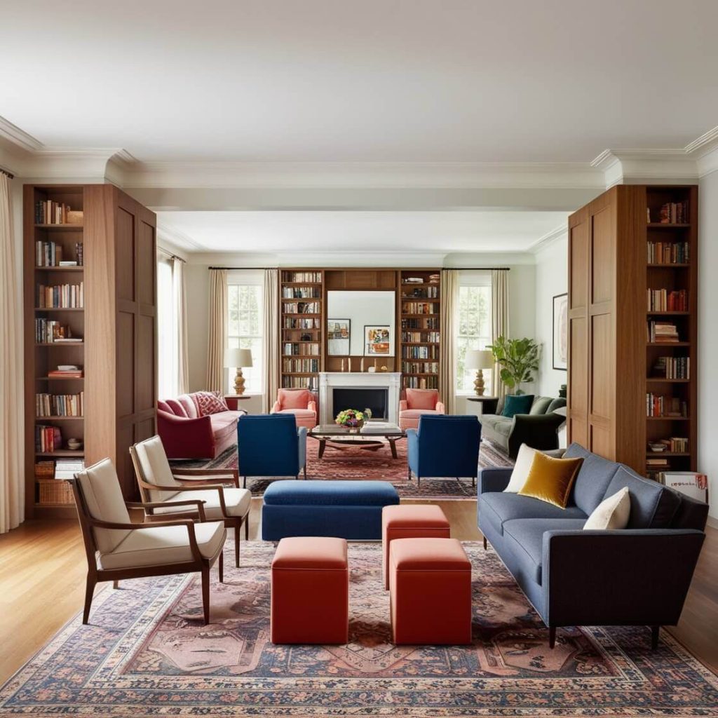 Create Visual Divides to Define Large Rooms