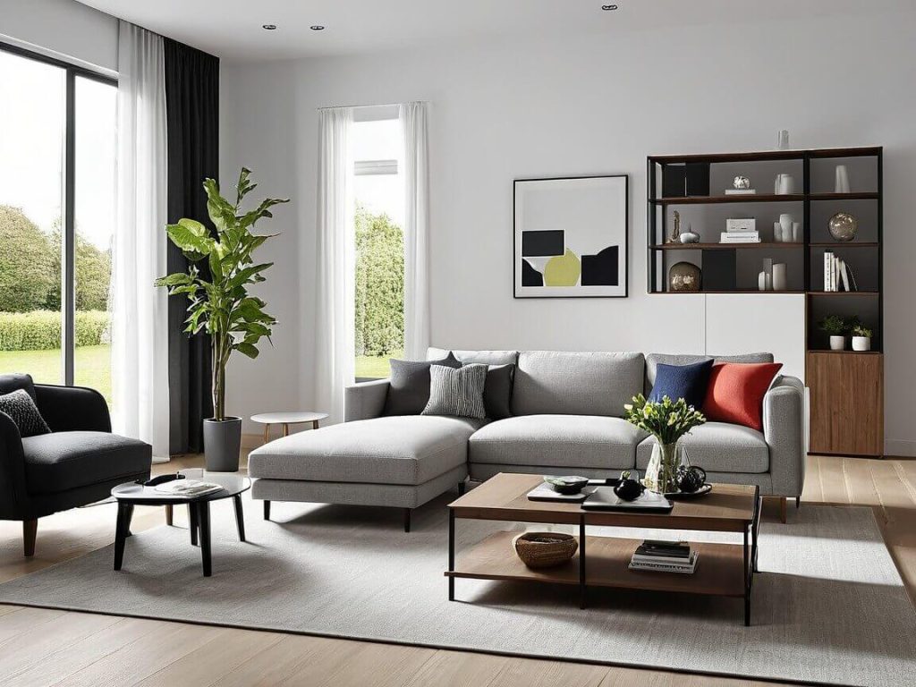 Create a Multifunctional Space for largr living room