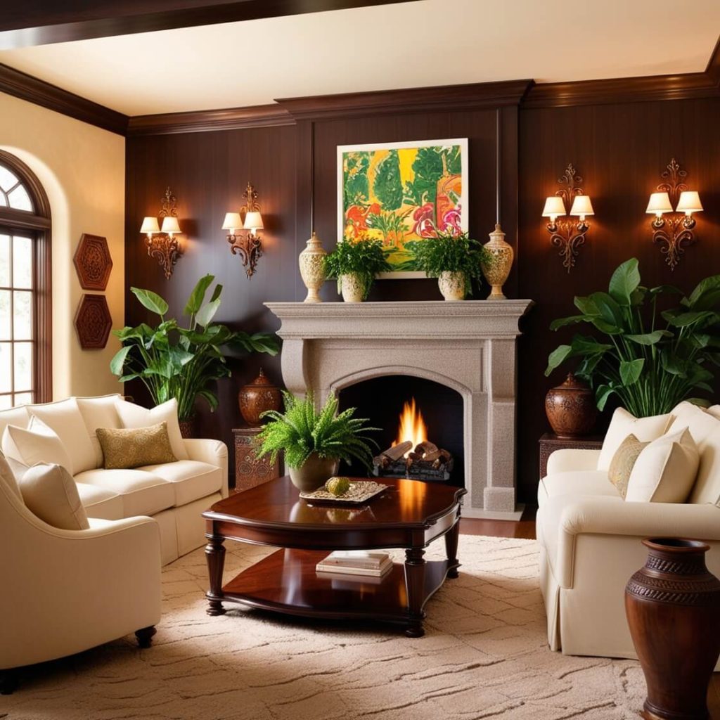Décor With Wall Scones