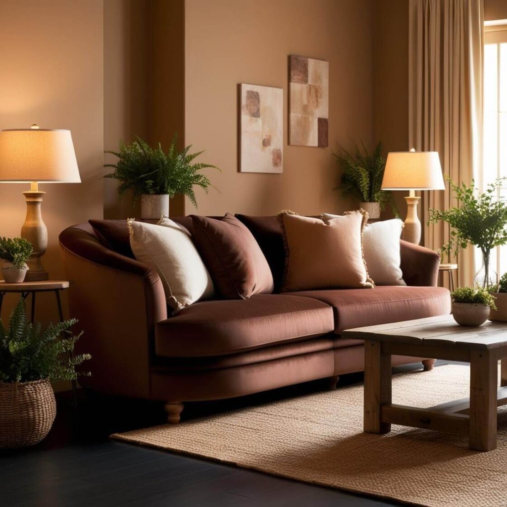 Décor with Armless Sofa
