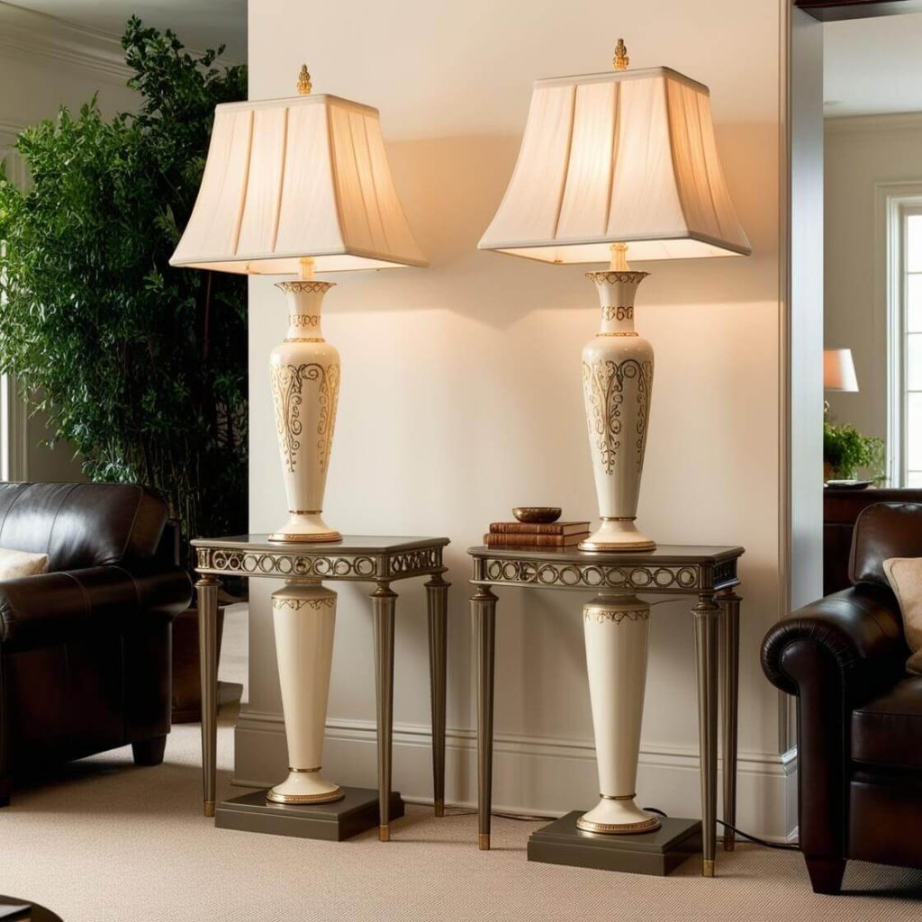 Neutral Living Room Decor Ideas:Decorative Lamps
