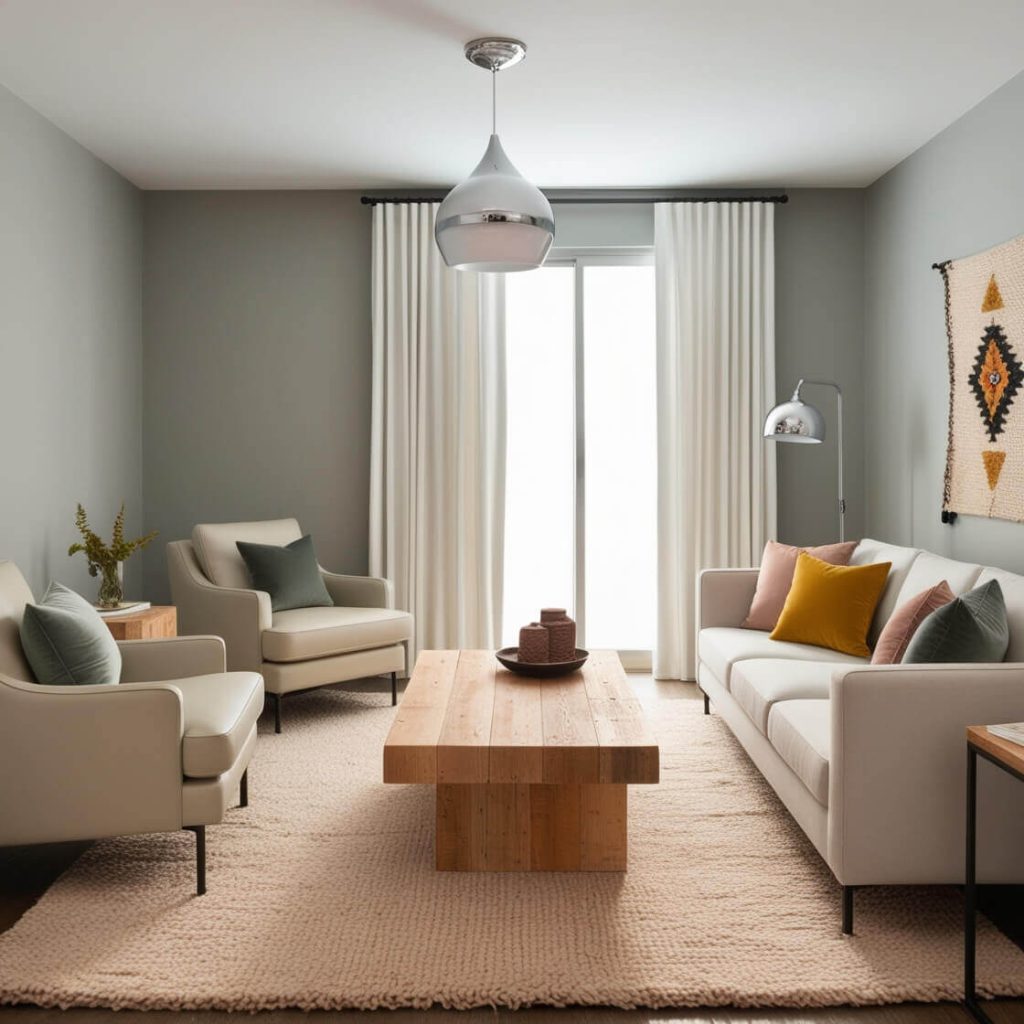 Embrace the Small Living Room