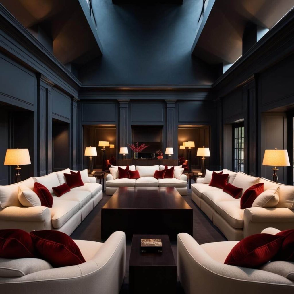 Go Dark on the Walls and Ceiling