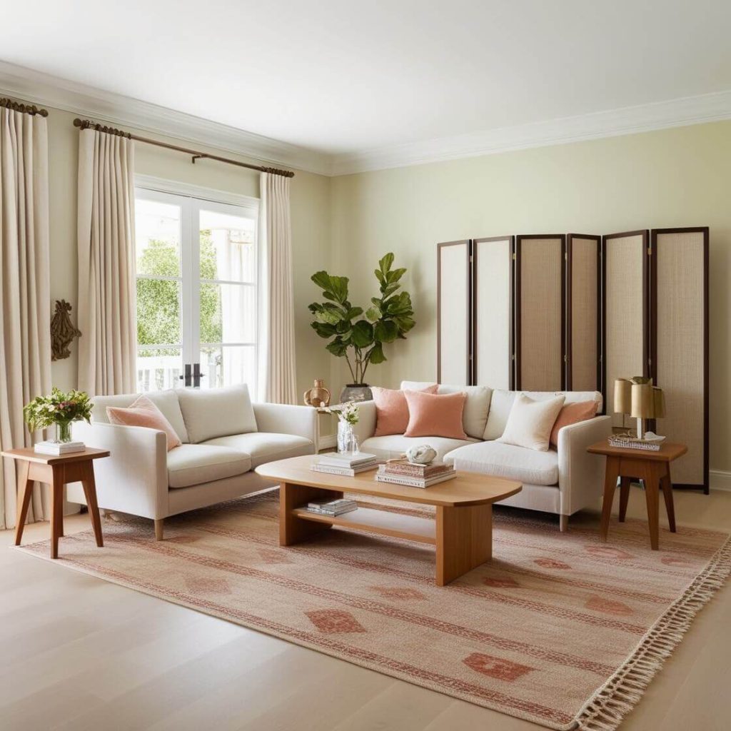 How to Divide Open-Concept Living Areas