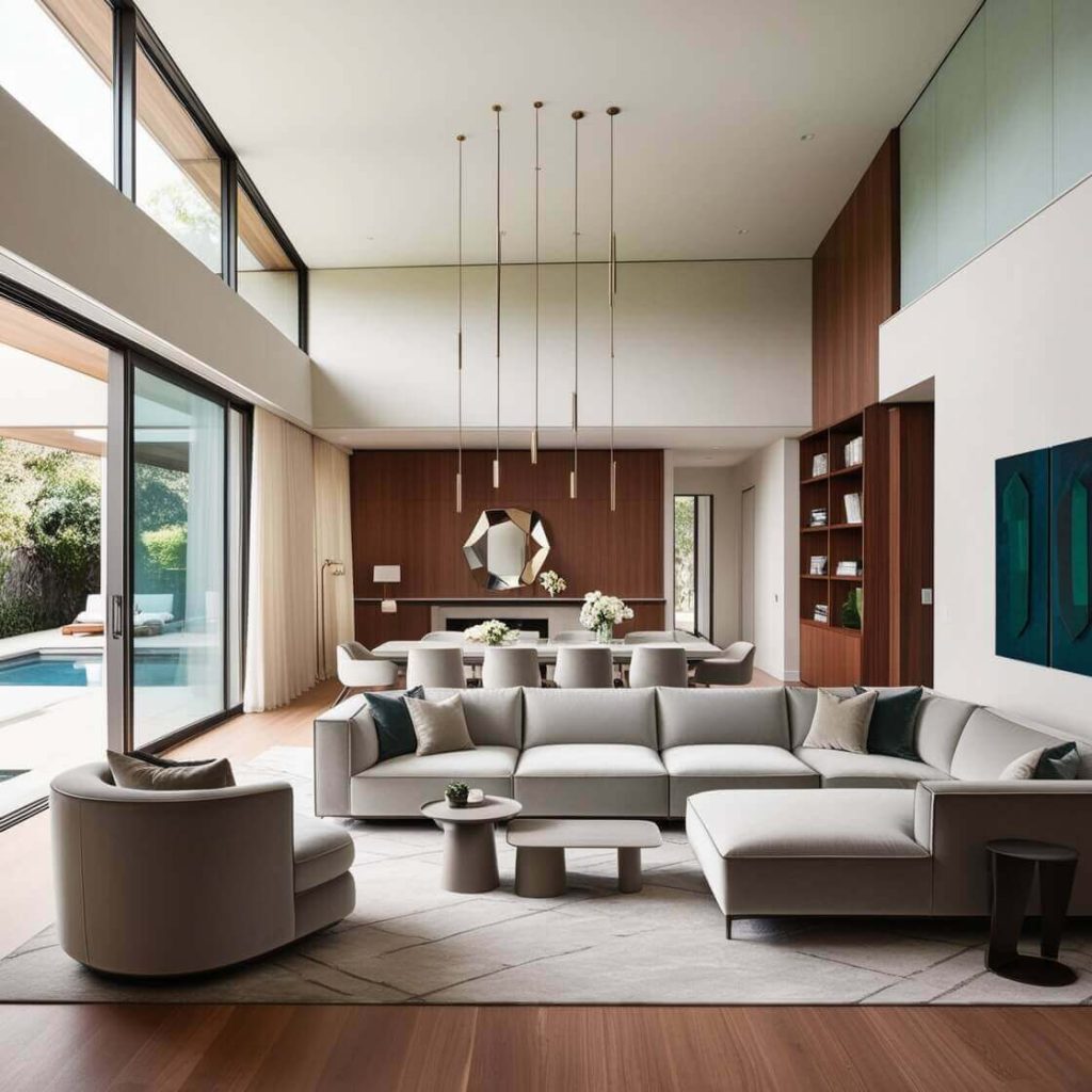 Large Living Room Interior Design