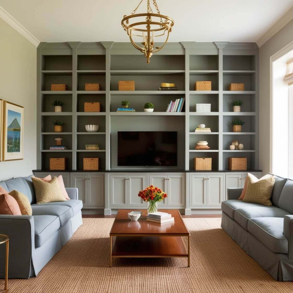 Maximize Built-In Shelving for Books and Decor