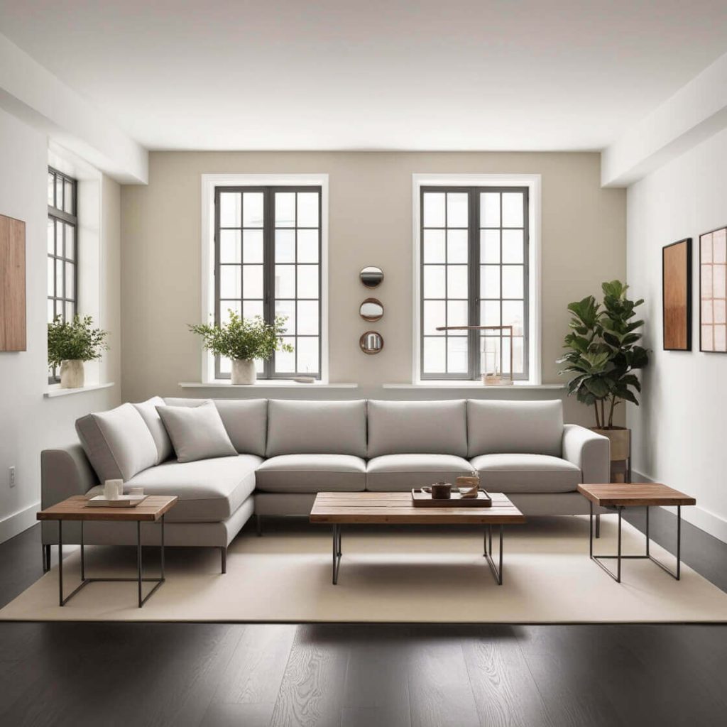 Modern Style Living Room Decor Ideas for Large Home