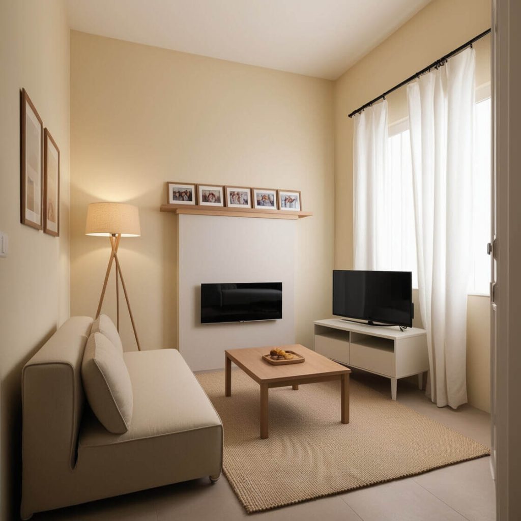 Modern Living Room For Small home