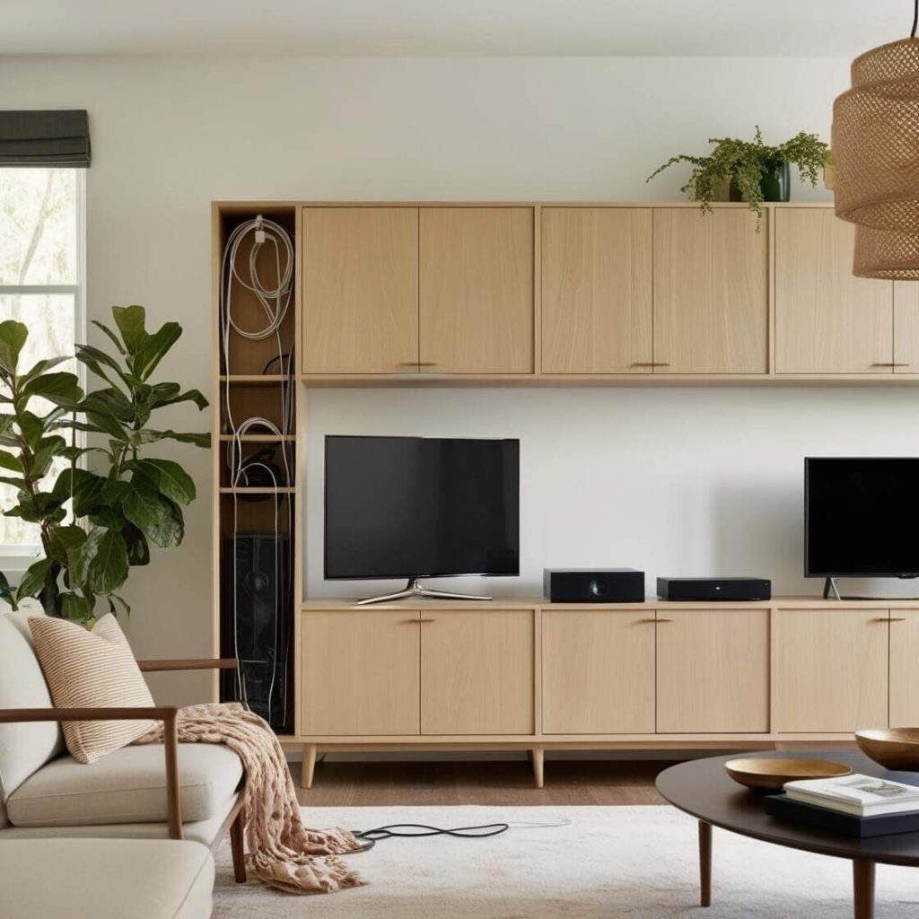 Modern Living Room T.V Decoration