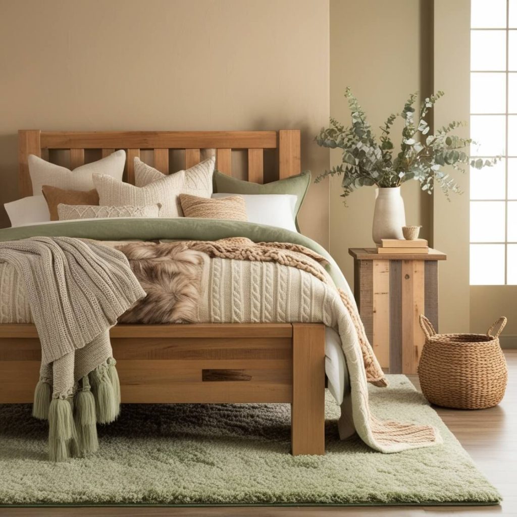 Luxury Bedroom:Natural Textures