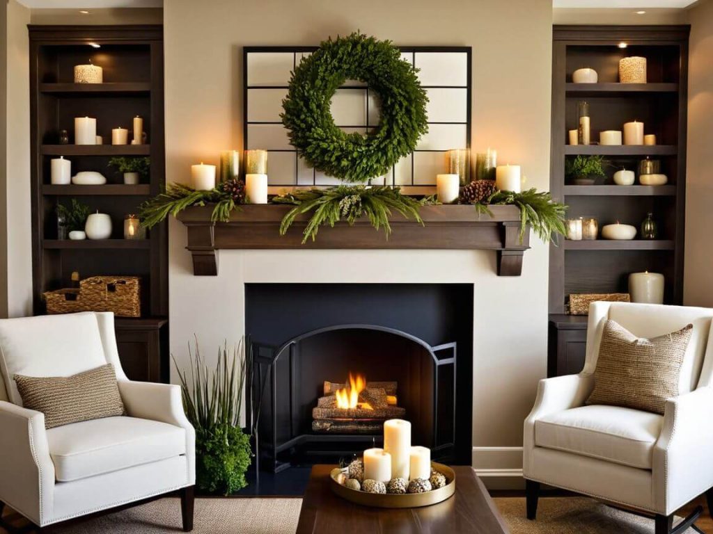 Personalize Your Mantel with Rotating Displays