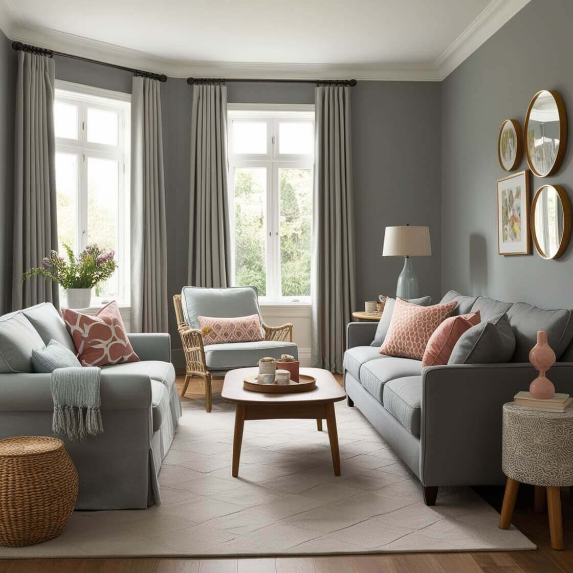 Modern Cozy Living Room