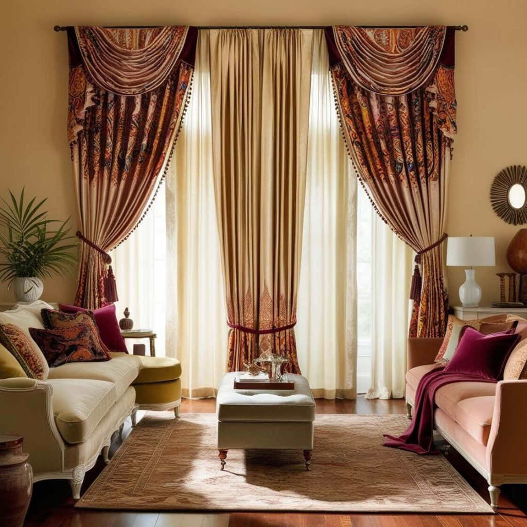 Living Room Modern Curtain Design ideas:Stylish curtains