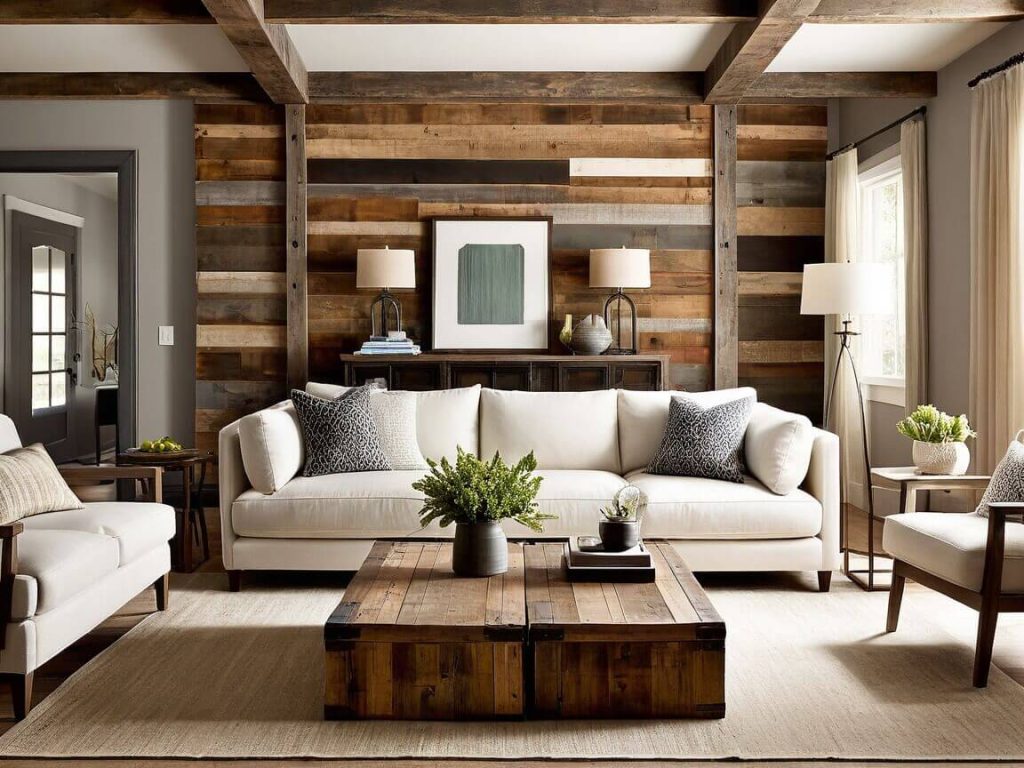 Use Reclaimed Wood for Rustic Charm