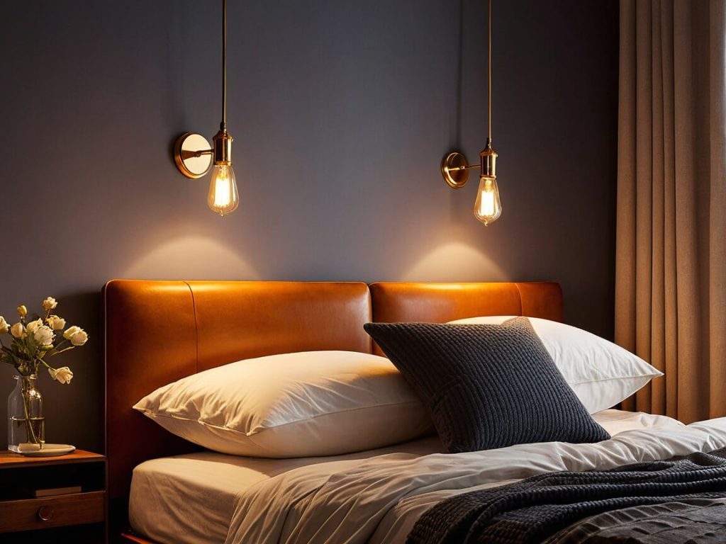 Vintage Lighting Luxury Bedroom