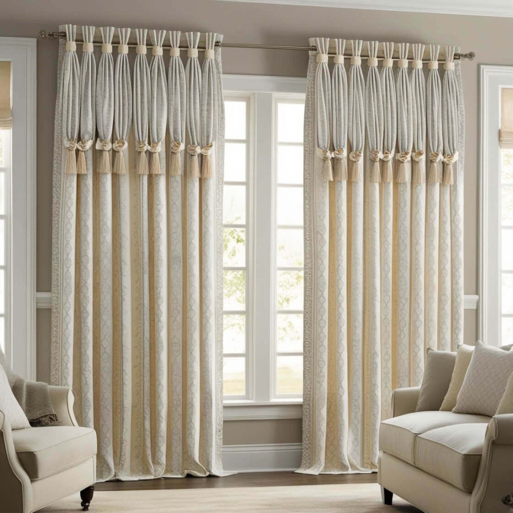Window inspired Curtains