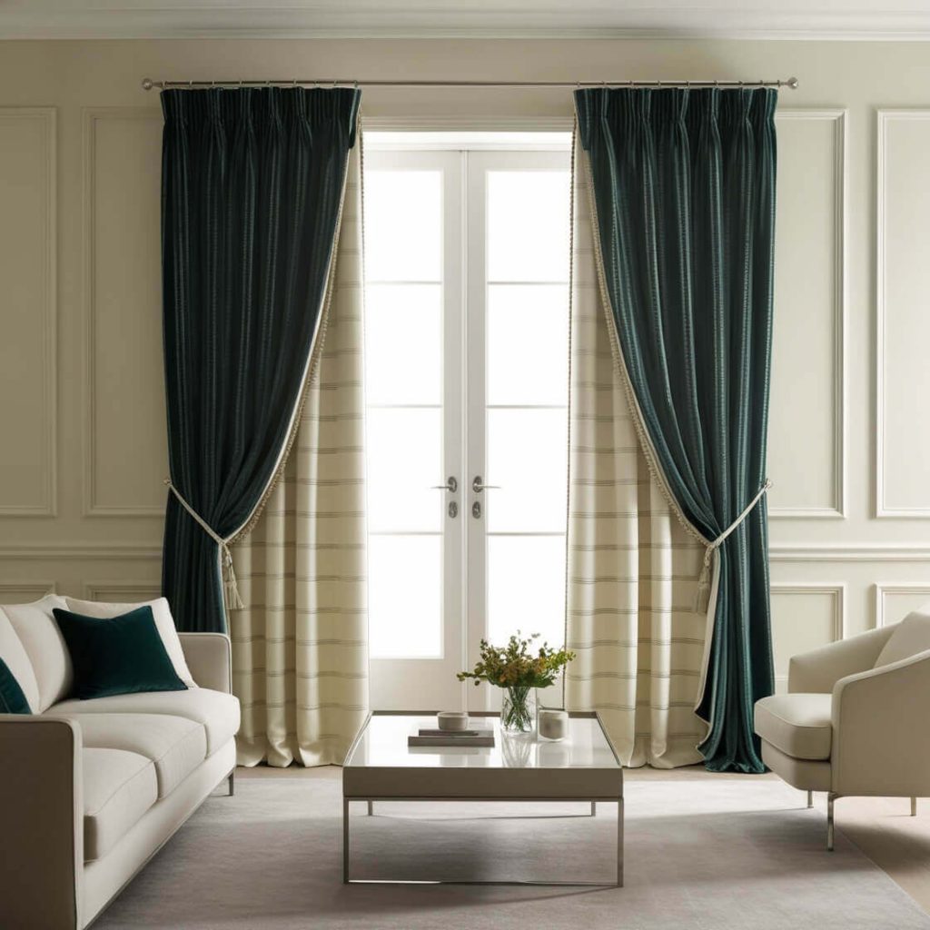 keep Curtains On The Same Level