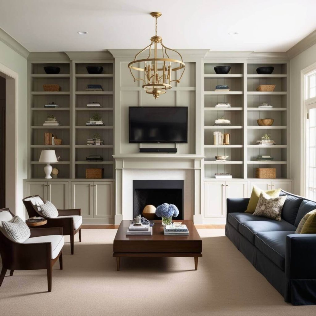 Small Living Room Decor Ideas Vertical Shelves
