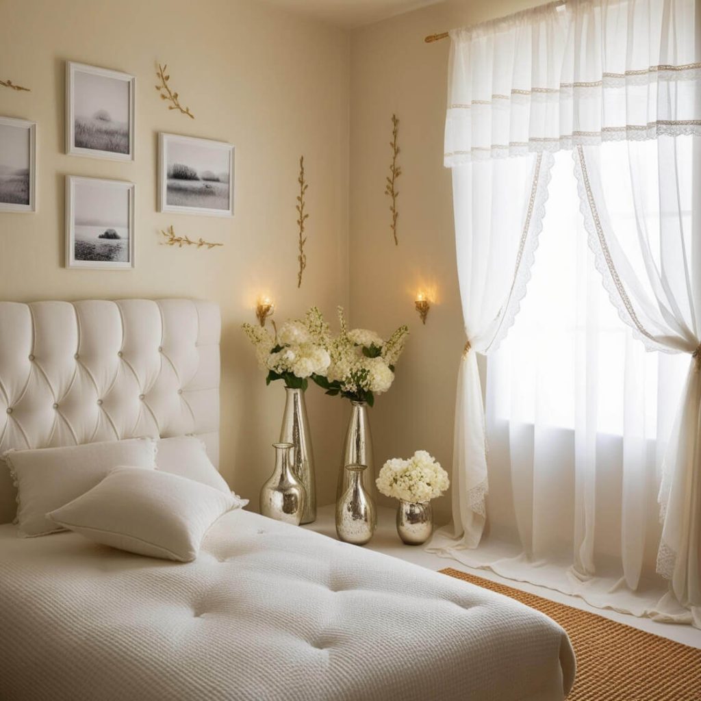 Modern Bedroom Decor Ideas:A Statement Wall