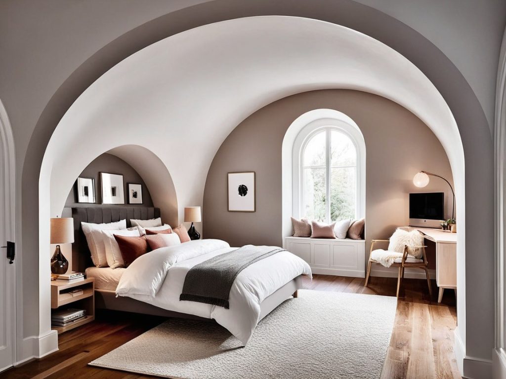 Master Bedroom Ideas:An Archway