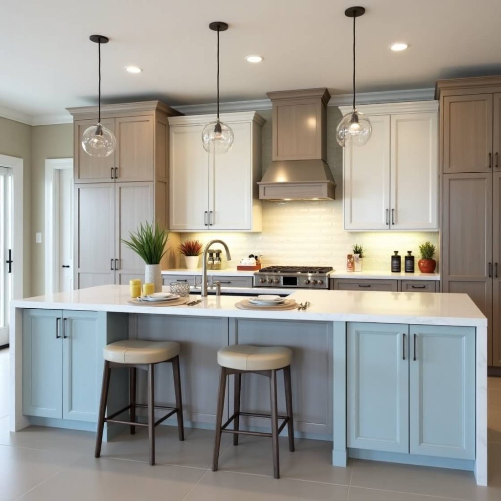 Modern Luxury Kitchen Decor Ideas:Arresting material
