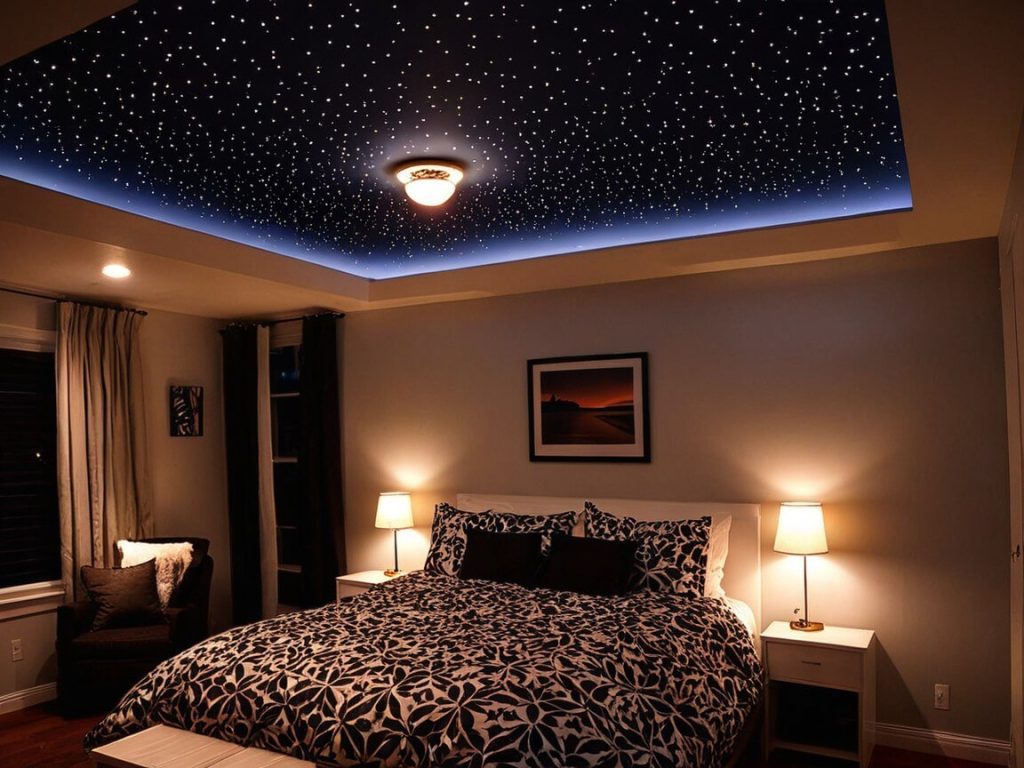 Master Bedroom Decor Ideas:Ceiling a Star