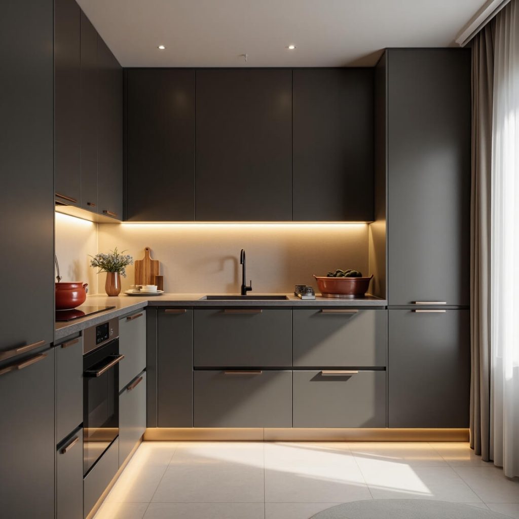 Dark and Dramatic Kitchen Design Ideas