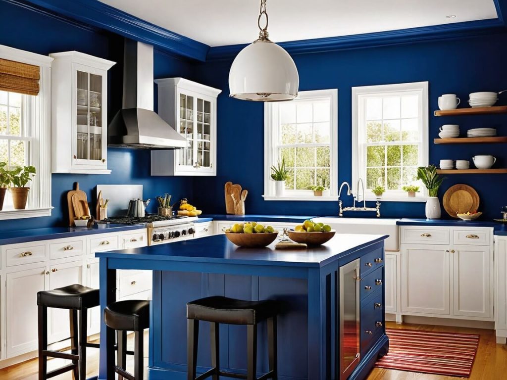 Deep Blue Paint