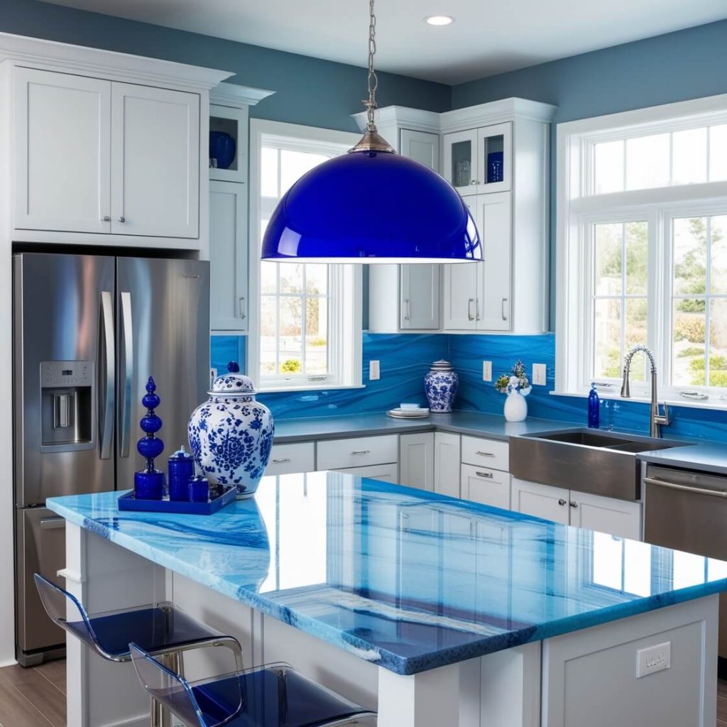 Kitchen Decor Ideas:Something Blue
