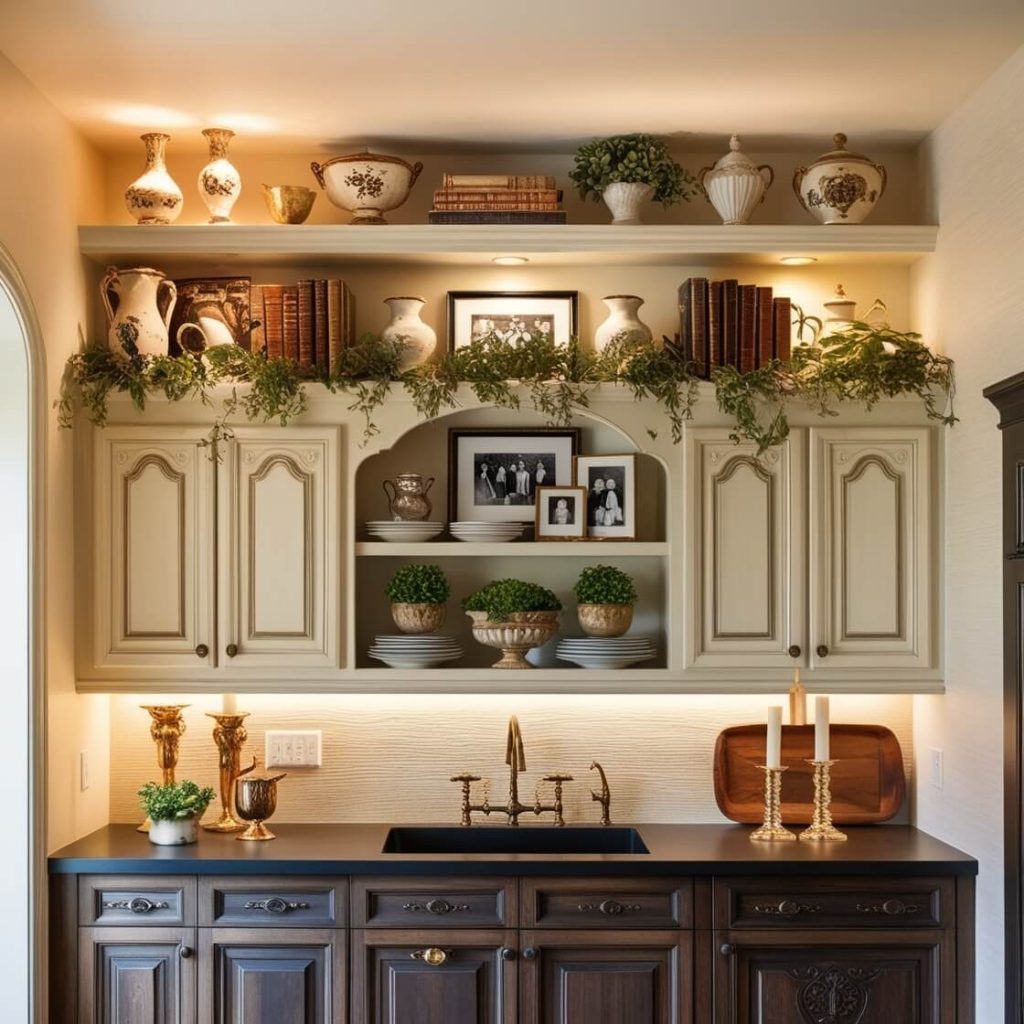 Space Above Cabinets