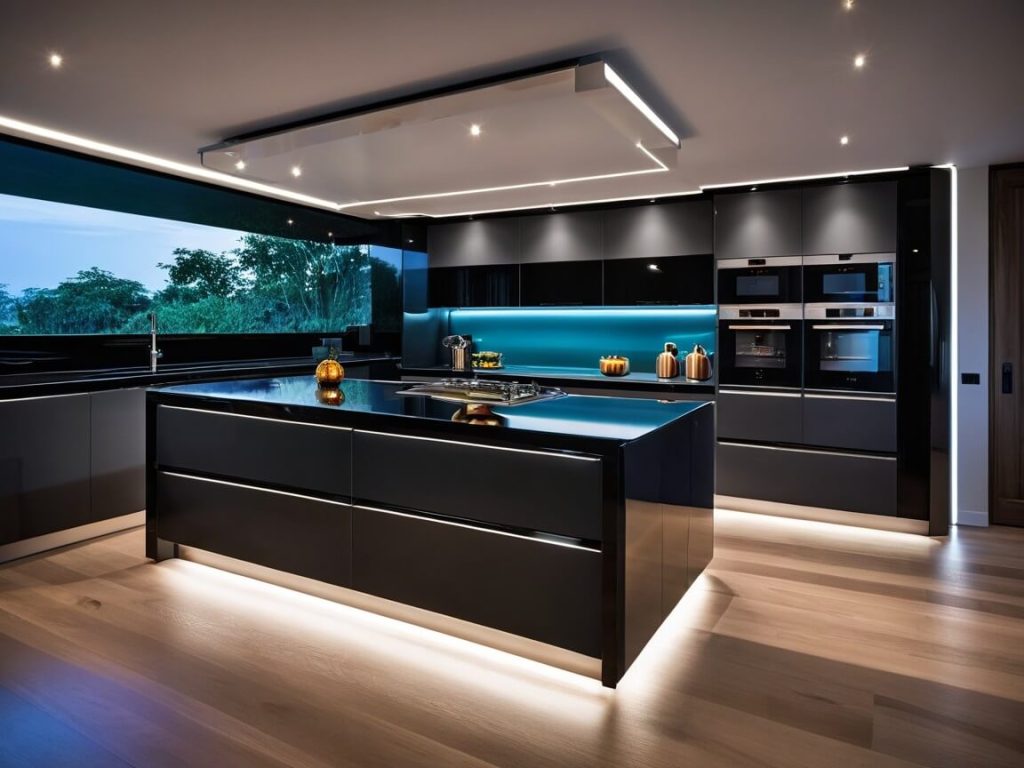 Futuristic Features in Luxury and Modern Kitchens