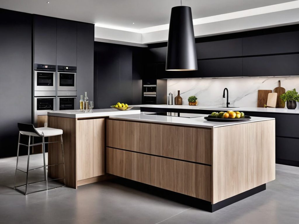 Luxury and Modern Kitchen Design Ideas with Hidden Storage