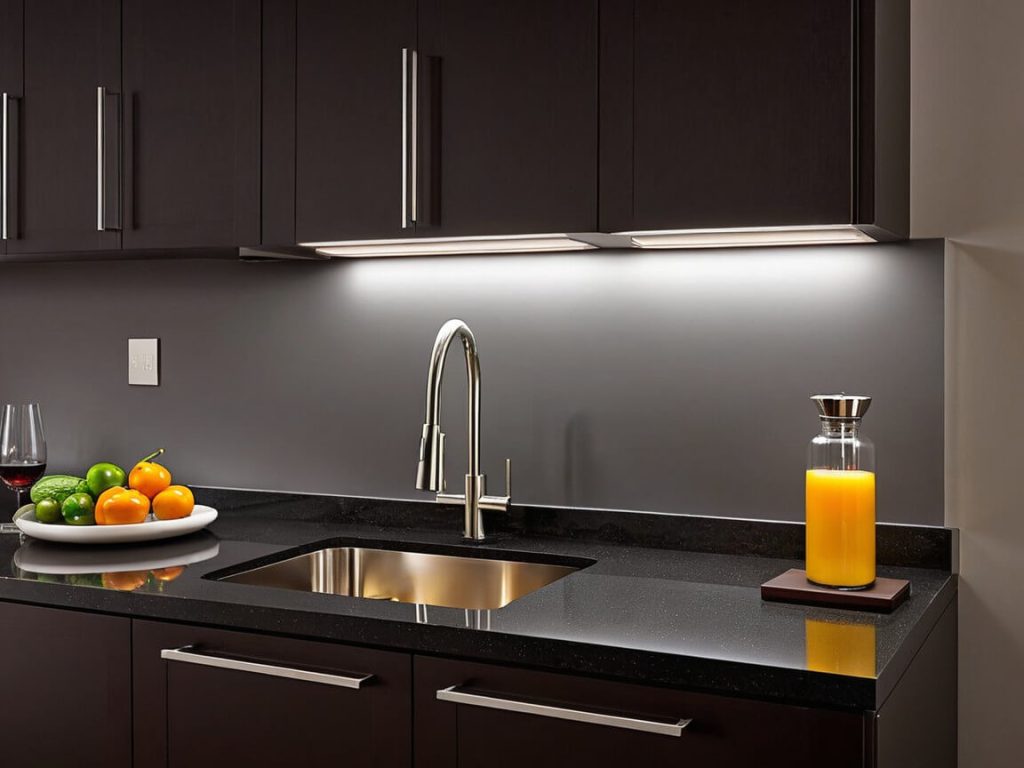Warm LED Under-Cabinet Lighting
